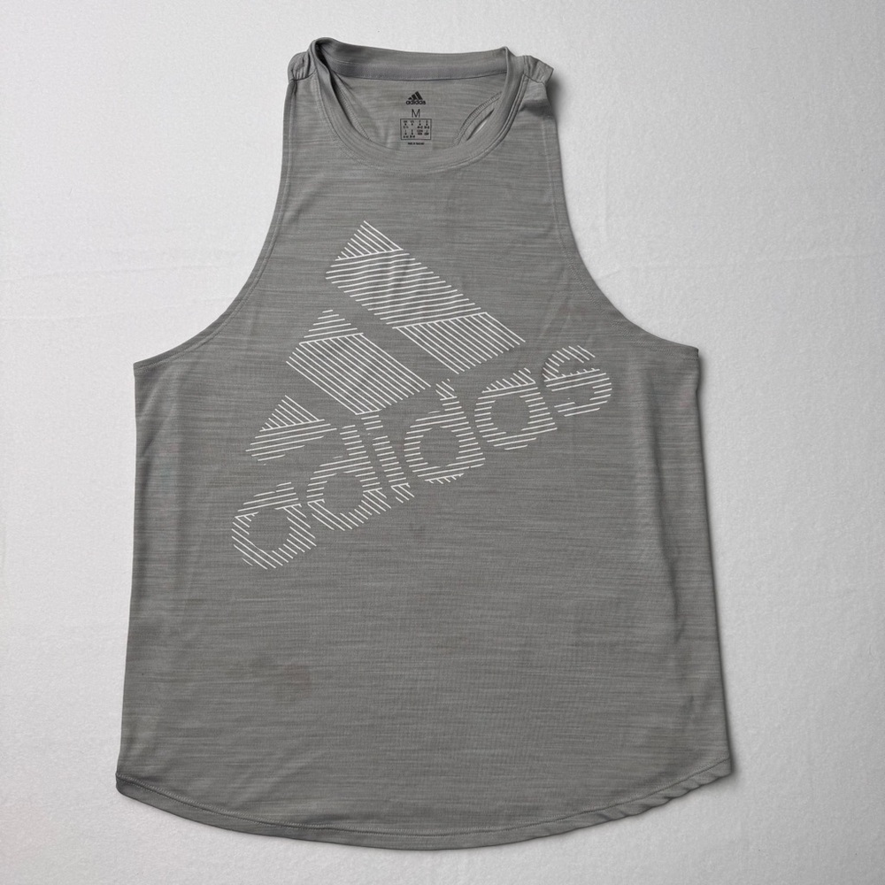 Adidas Women’s Medium Heather Gray Tank Top